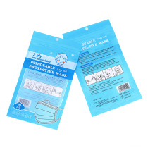 Customized Disposable Protective Mask Packaging Bag Ziplock Bag Wholesale